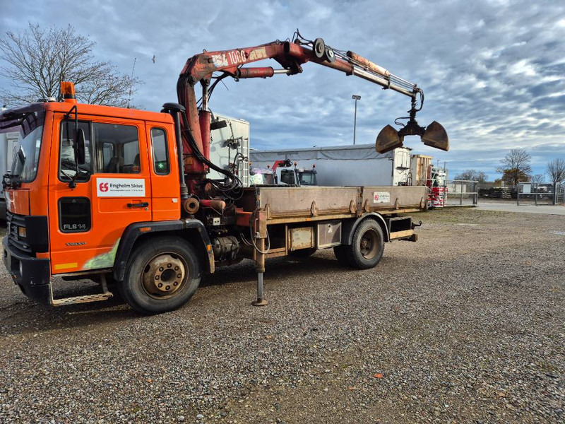 Volvo FL 614 // HMF1065 K2 grab/Rotor // Steelsupension - 크레인 트럭 : 사진 1 Volvo FL 614 // HMF1065 K2 grab/Rotor // Steelsupension - 크레인 트럭 : 사진 1