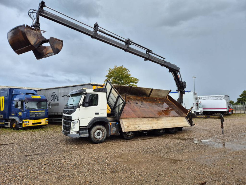 Volvo FM 460 8x4/4 //HIAB 211 EP-4 // 3 sidetip - 크레인 트럭 : 사진 1 Volvo FM 460 8x4/4 //HIAB 211 EP-4 // 3 sidetip - 크레인 트럭 : 사진 1