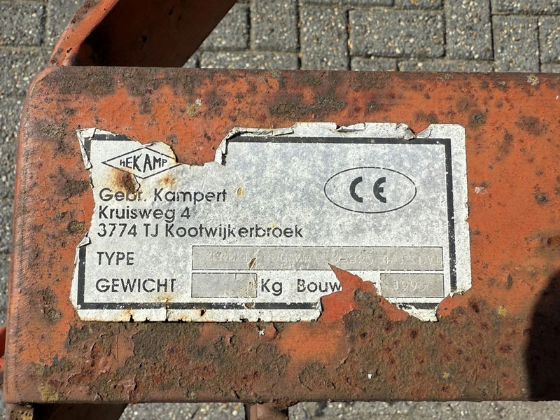 Hekamp Landbouwschuif 230cm met Wielonderstel - 디스크 해로 : 사진 5 Hekamp Landbouwschuif 230cm met Wielonderstel - 디스크 해로 : 사진 5