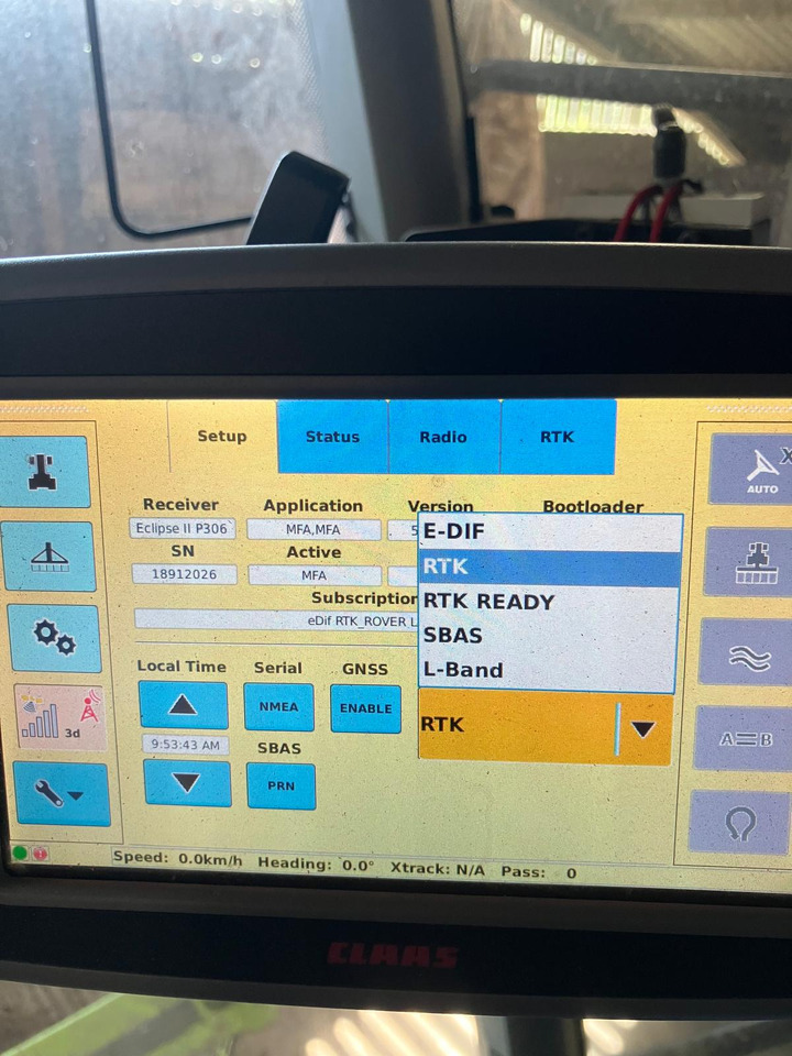 Claas Guidance Equipment RTK Ready - 내비게이션 시스템 농업용 기계 용 : 사진 1 Claas Guidance Equipment RTK Ready - 내비게이션 시스템 농업용 기계 용 : 사진 1