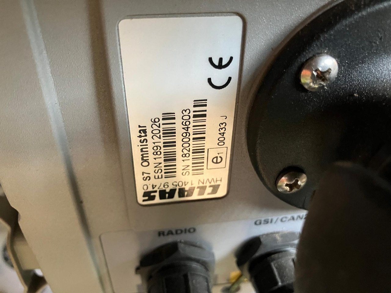Claas Guidance Equipment RTK Ready - 내비게이션 시스템 농업용 기계 용 : 사진 3 Claas Guidance Equipment RTK Ready - 내비게이션 시스템 농업용 기계 용 : 사진 3