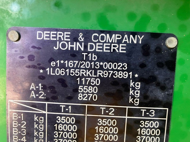 JOHN DEERE 6155R - 장궤형 트랙터 : 사진 4 JOHN DEERE 6155R - 장궤형 트랙터 : 사진 4