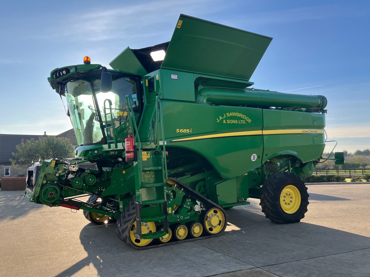 JOHN DEERE S685 TM - 목초수확기 : 사진 1 JOHN DEERE S685 TM - 목초수확기 : 사진 1