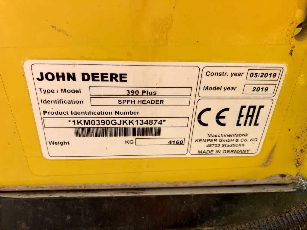 리스  John Deere 390 Plus John Deere 390 Plus : 사진 11