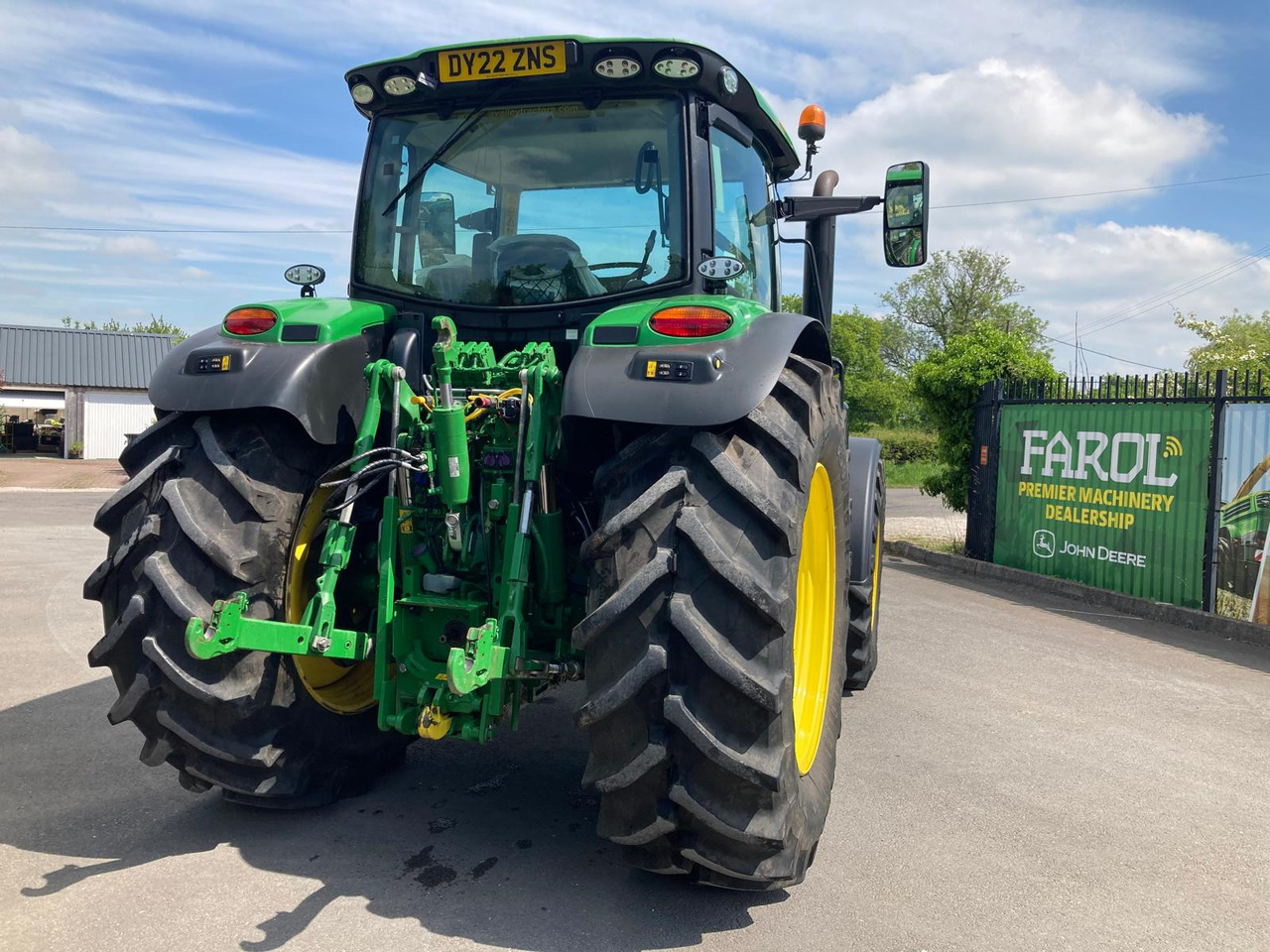 John Deere 6155R - 장궤형 트랙터 : 사진 4 John Deere 6155R - 장궤형 트랙터 : 사진 4