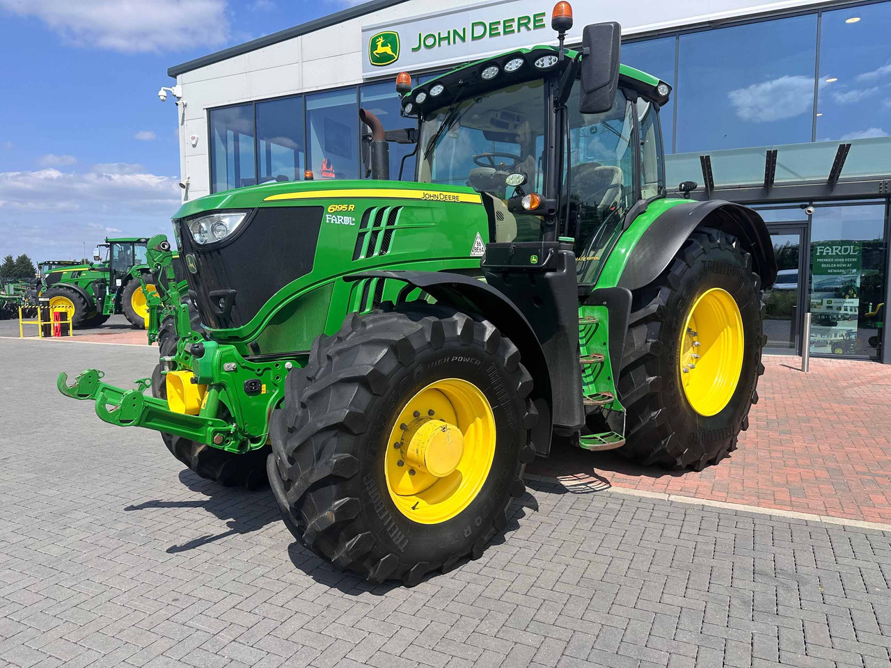 John Deere 6195R - 장궤형 트랙터 : 사진 1 John Deere 6195R - 장궤형 트랙터 : 사진 1