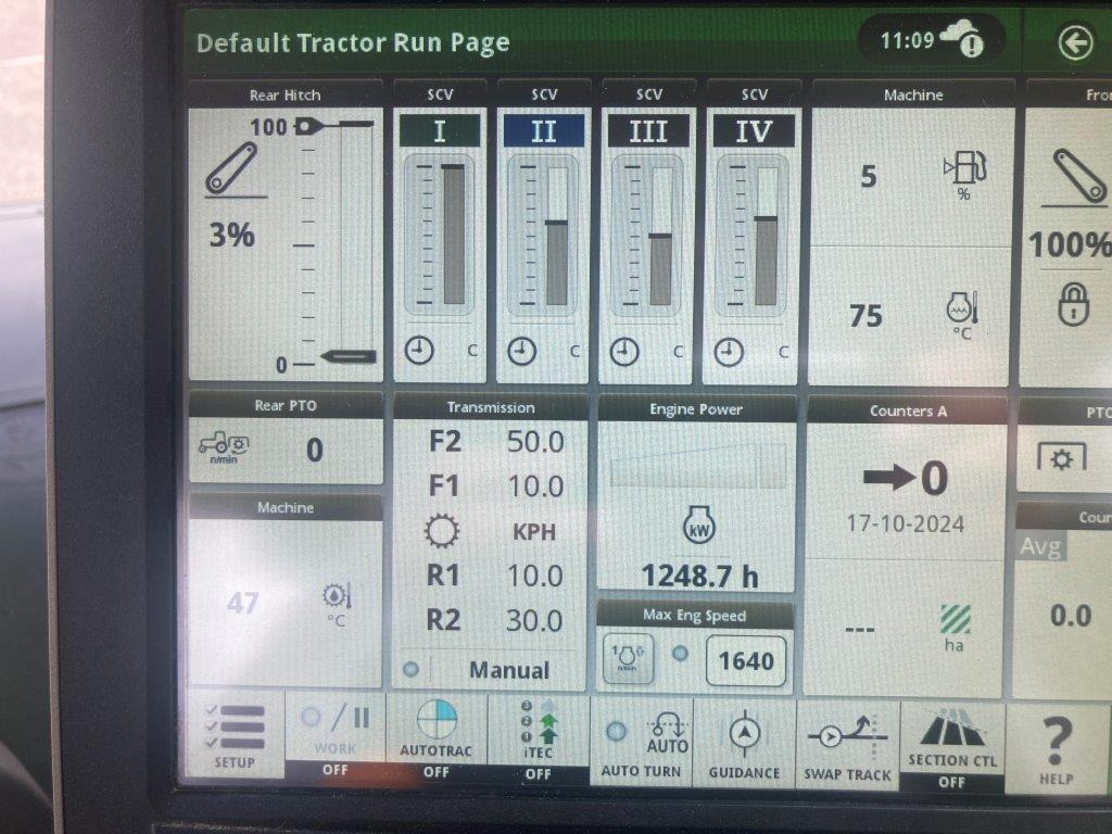 장궤형 트랙터 John Deere 6215R : 사진 14