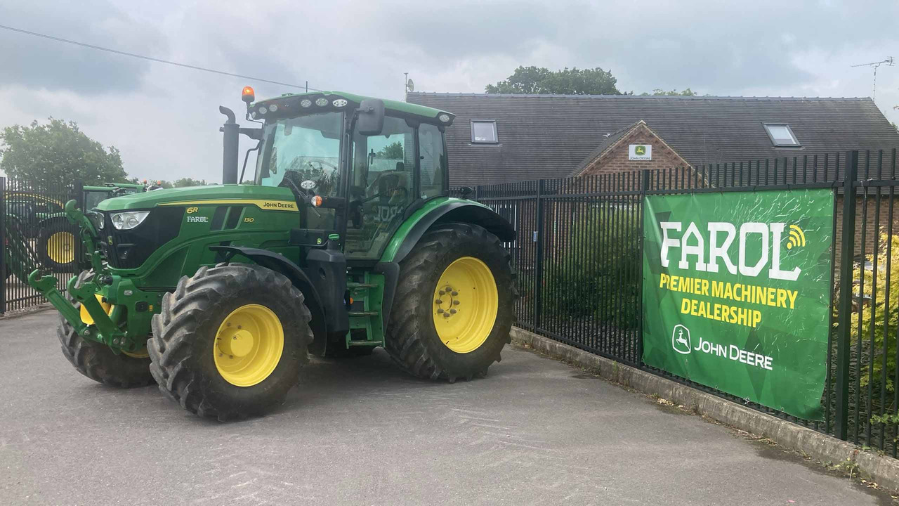 John Deere 6R 130 - 장궤형 트랙터 : 사진 1 John Deere 6R 130 - 장궤형 트랙터 : 사진 1