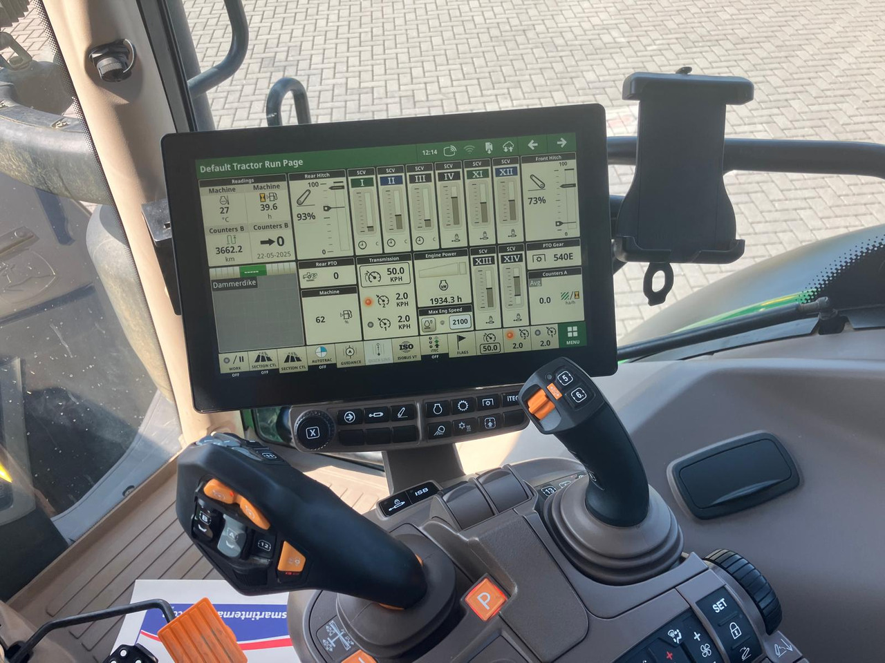 John Deere 6R 155 - 장궤형 트랙터 : 사진 5 John Deere 6R 155 - 장궤형 트랙터 : 사진 5