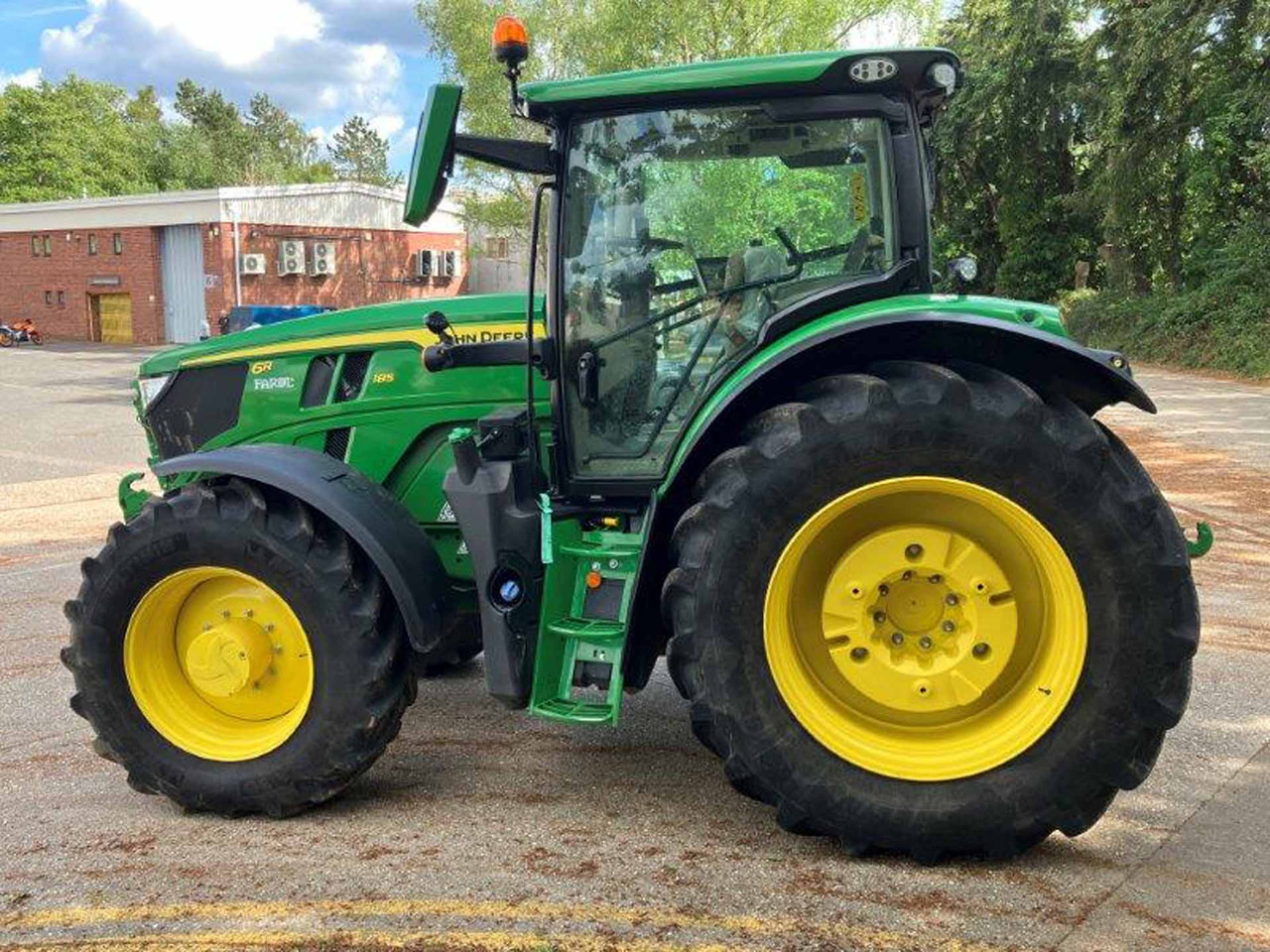 John Deere 6R 185 - 장궤형 트랙터 : 사진 2 John Deere 6R 185 - 장궤형 트랙터 : 사진 2