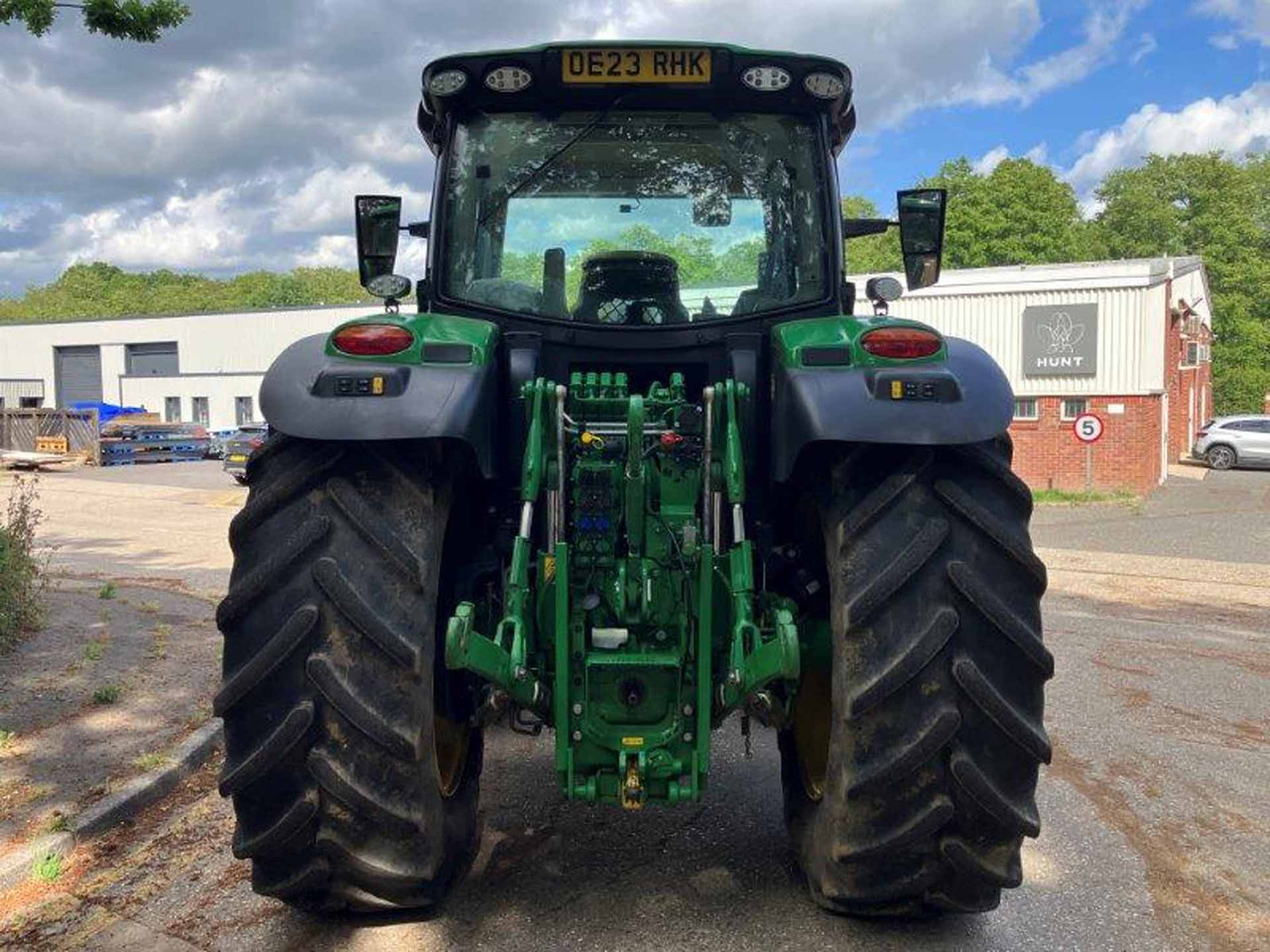 John Deere 6R 185 - 장궤형 트랙터 : 사진 5 John Deere 6R 185 - 장궤형 트랙터 : 사진 5