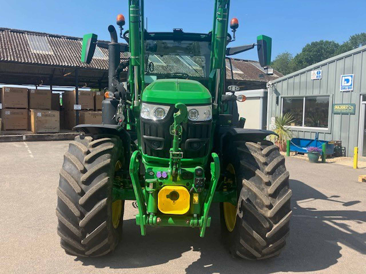 John Deere 6R 185 - 장궤형 트랙터 : 사진 4 John Deere 6R 185 - 장궤형 트랙터 : 사진 4