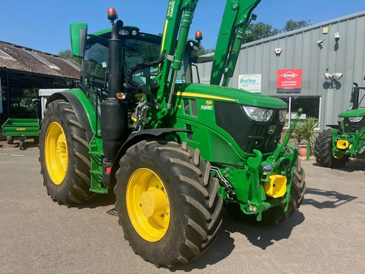 John Deere 6R 185 - 장궤형 트랙터 : 사진 5 John Deere 6R 185 - 장궤형 트랙터 : 사진 5