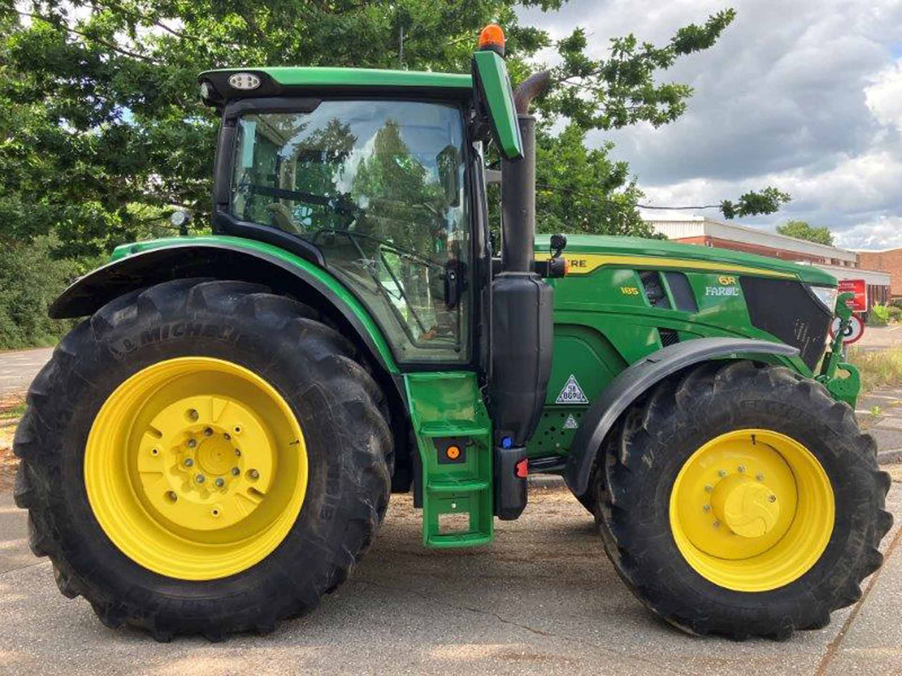 John Deere 6R 185 - 장궤형 트랙터 : 사진 3 John Deere 6R 185 - 장궤형 트랙터 : 사진 3