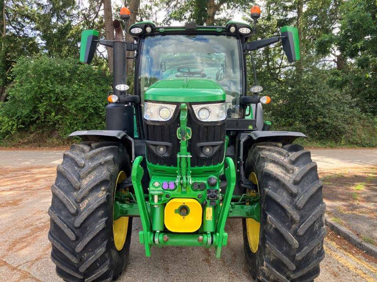 John Deere 6R 185 - 장궤형 트랙터 : 사진 4 John Deere 6R 185 - 장궤형 트랙터 : 사진 4