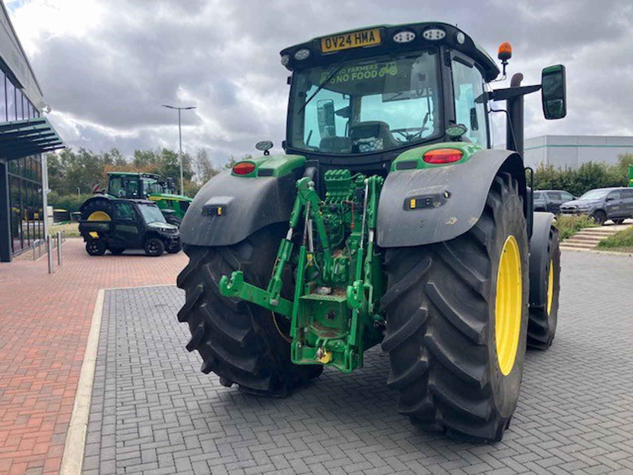 John Deere 6R 195 - 장궤형 트랙터 : 사진 5 John Deere 6R 195 - 장궤형 트랙터 : 사진 5