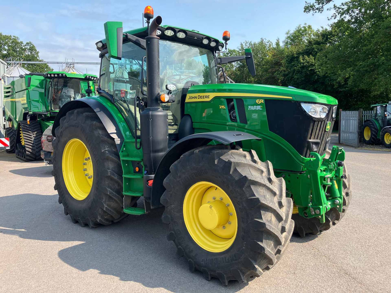 장궤형 트랙터 John Deere 6R 215 : 사진 6