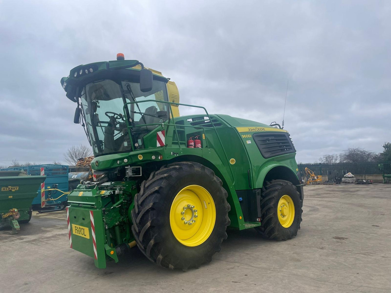 John Deere 9600 - 견인식 목초수확기 : 사진 5 John Deere 9600 - 견인식 목초수확기 : 사진 5