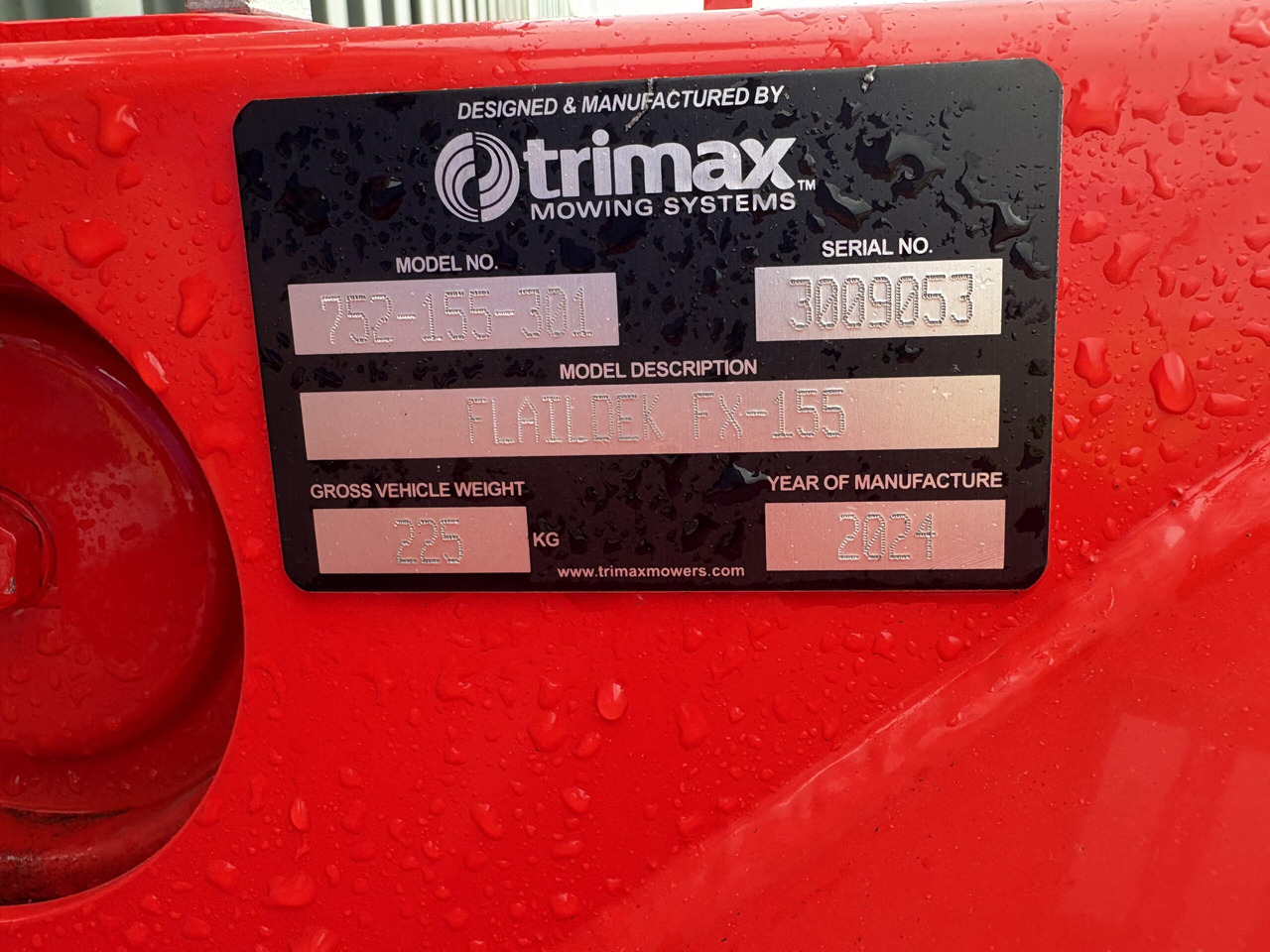 Trimax FX-155 Outfront Flail Mower - 플레일 모어 : 사진 2 Trimax FX-155 Outfront Flail Mower - 플레일 모어 : 사진 2