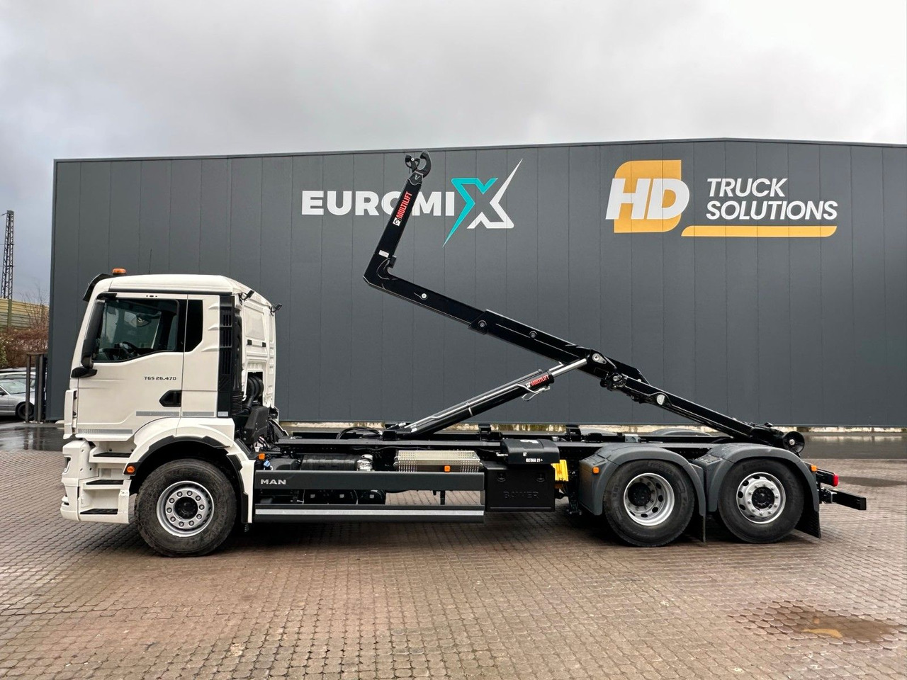 MAN TGS 26.470 6x2 Retarder MulitLift 21S59 - 후크 리프트 트럭, 크레인 트럭 : 사진 3 MAN TGS 26.470 6x2 Retarder MulitLift 21S59 - 후크 리프트 트럭, 크레인 트럭 : 사진 3