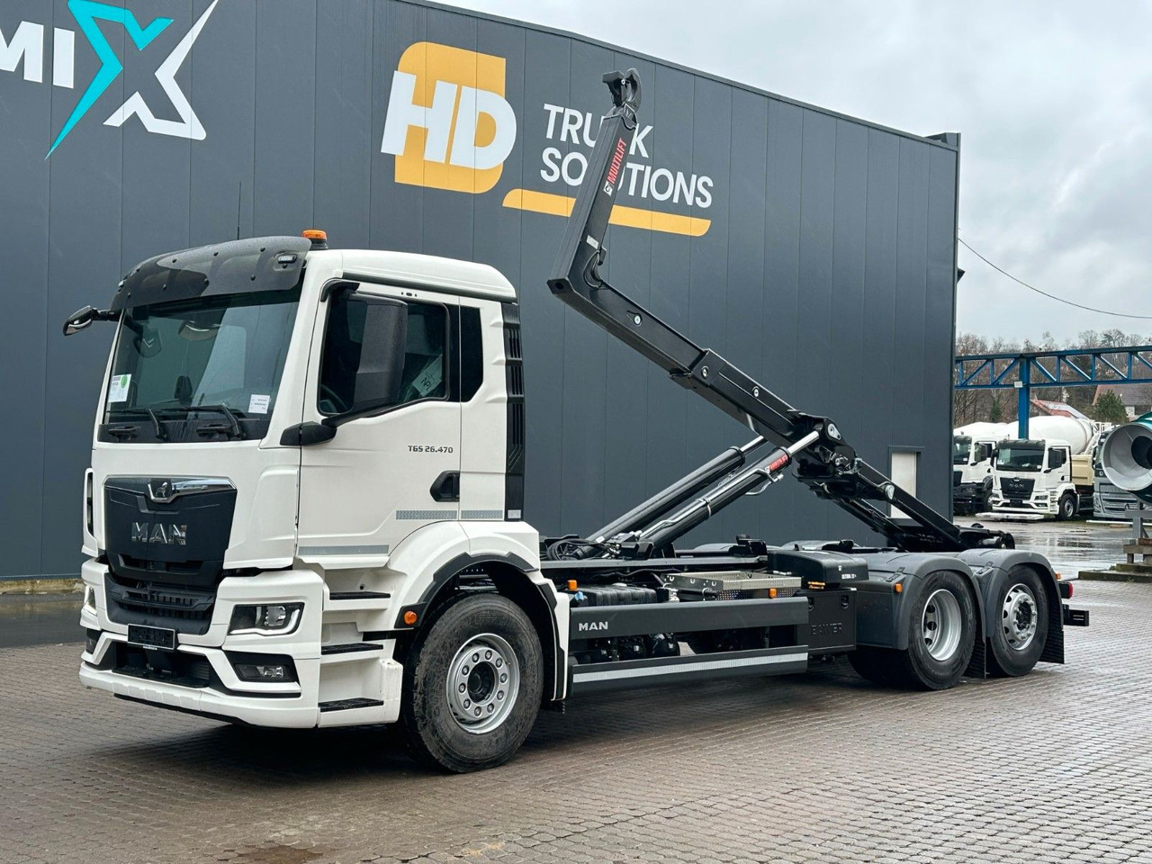 MAN TGS 26.470 6x2 Retarder MulitLift 21S59 - 후크 리프트 트럭, 크레인 트럭 : 사진 2 MAN TGS 26.470 6x2 Retarder MulitLift 21S59 - 후크 리프트 트럭, 크레인 트럭 : 사진 2