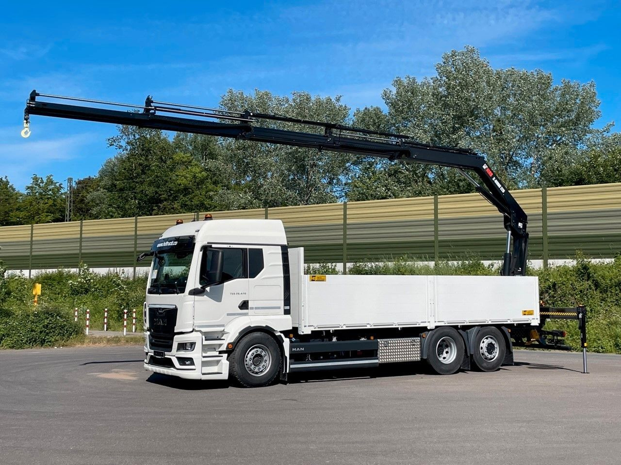 MAN TGS 26.480 6X2 Euro6 Retarder HIAB 228 - 4 - 크레인 트럭 : 사진 1 MAN TGS 26.480 6X2 Euro6 Retarder HIAB 228 - 4 - 크레인 트럭 : 사진 1
