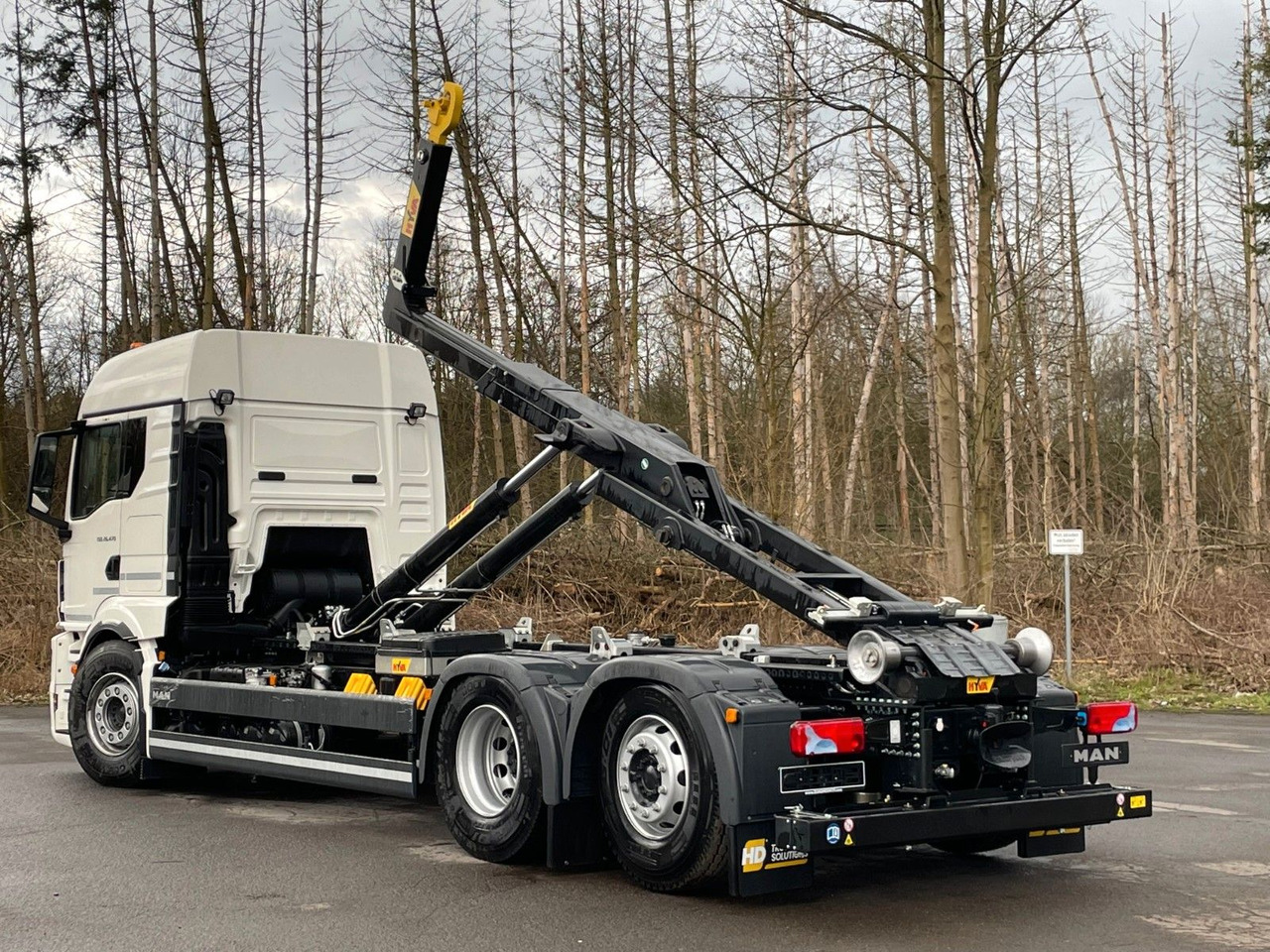 MAN TGS 26.480 6x2 Retarder Hyva 20-60 Abrollkipper - 후크 리프트 트럭 : 사진 4 MAN TGS 26.480 6x2 Retarder Hyva 20-60 Abrollkipper - 후크 리프트 트럭 : 사진 4