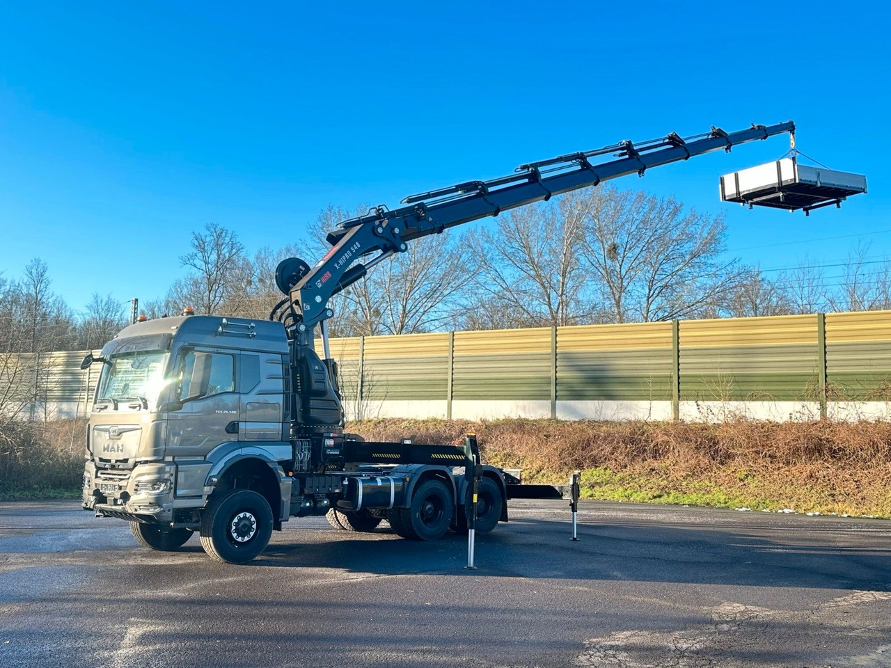 MAN TGS 26.520 6x6 Kran HIAB X-HIPRO 548E-8 - 트랙터 유닛 : 사진 1 MAN TGS 26.520 6x6 Kran HIAB X-HIPRO 548E-8 - 트랙터 유닛 : 사진 1