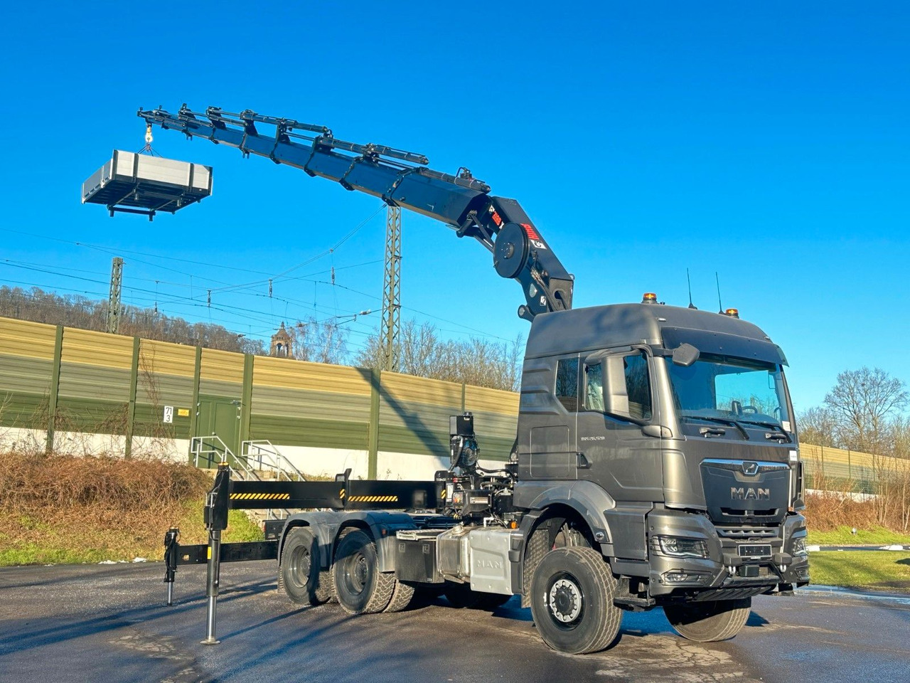 MAN TGS 26.520 6x6 Kran HIAB X-HIPRO 548E-8 - 트랙터 유닛 : 사진 1 MAN TGS 26.520 6x6 Kran HIAB X-HIPRO 548E-8 - 트랙터 유닛 : 사진 1