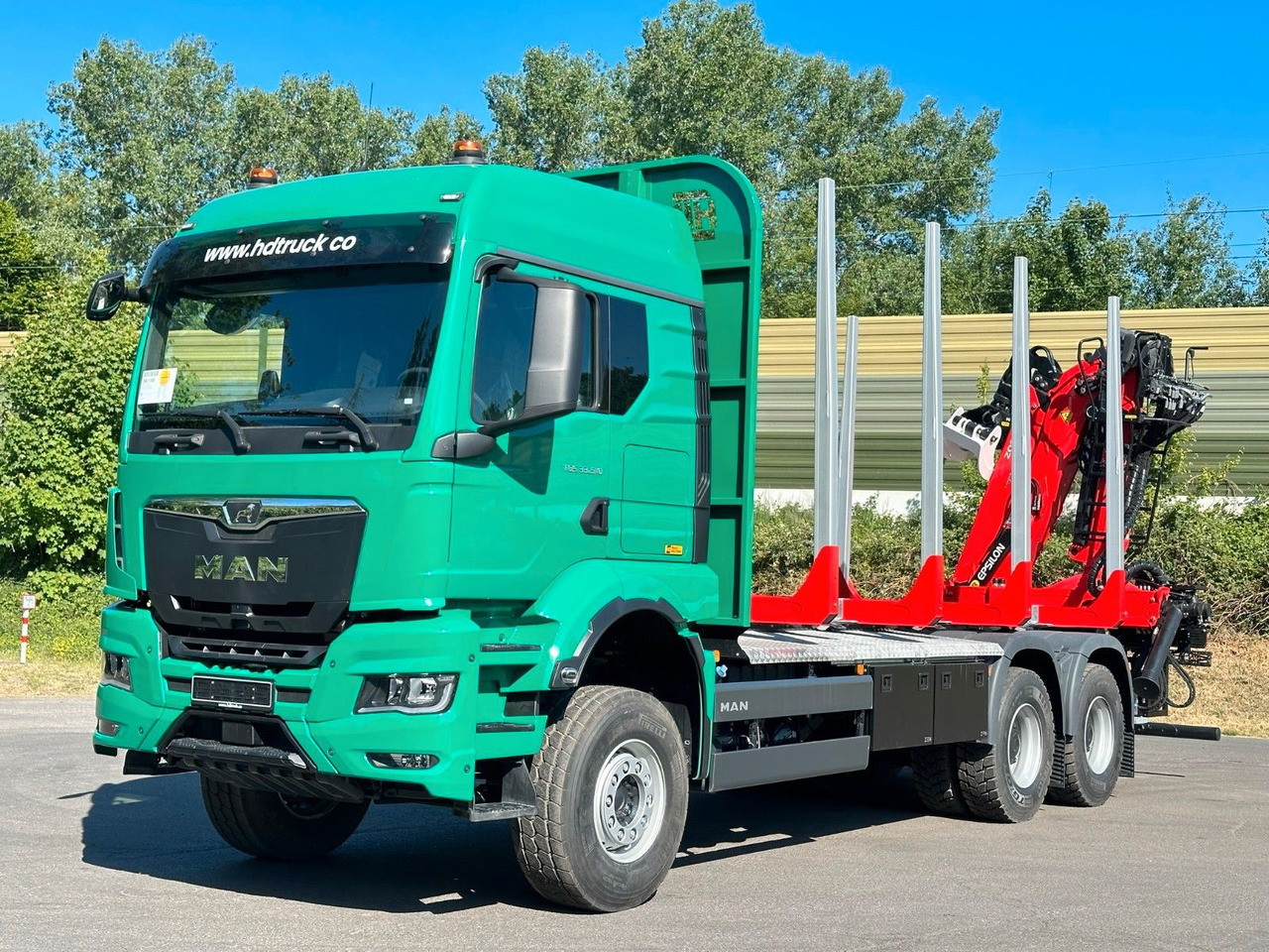 MAN TGS 33.510 6X4 BB Euro6e EPSILON 150Z - 목재 트럭, 크레인 트럭 : 사진 1 MAN TGS 33.510 6X4 BB Euro6e EPSILON 150Z - 목재 트럭, 크레인 트럭 : 사진 1