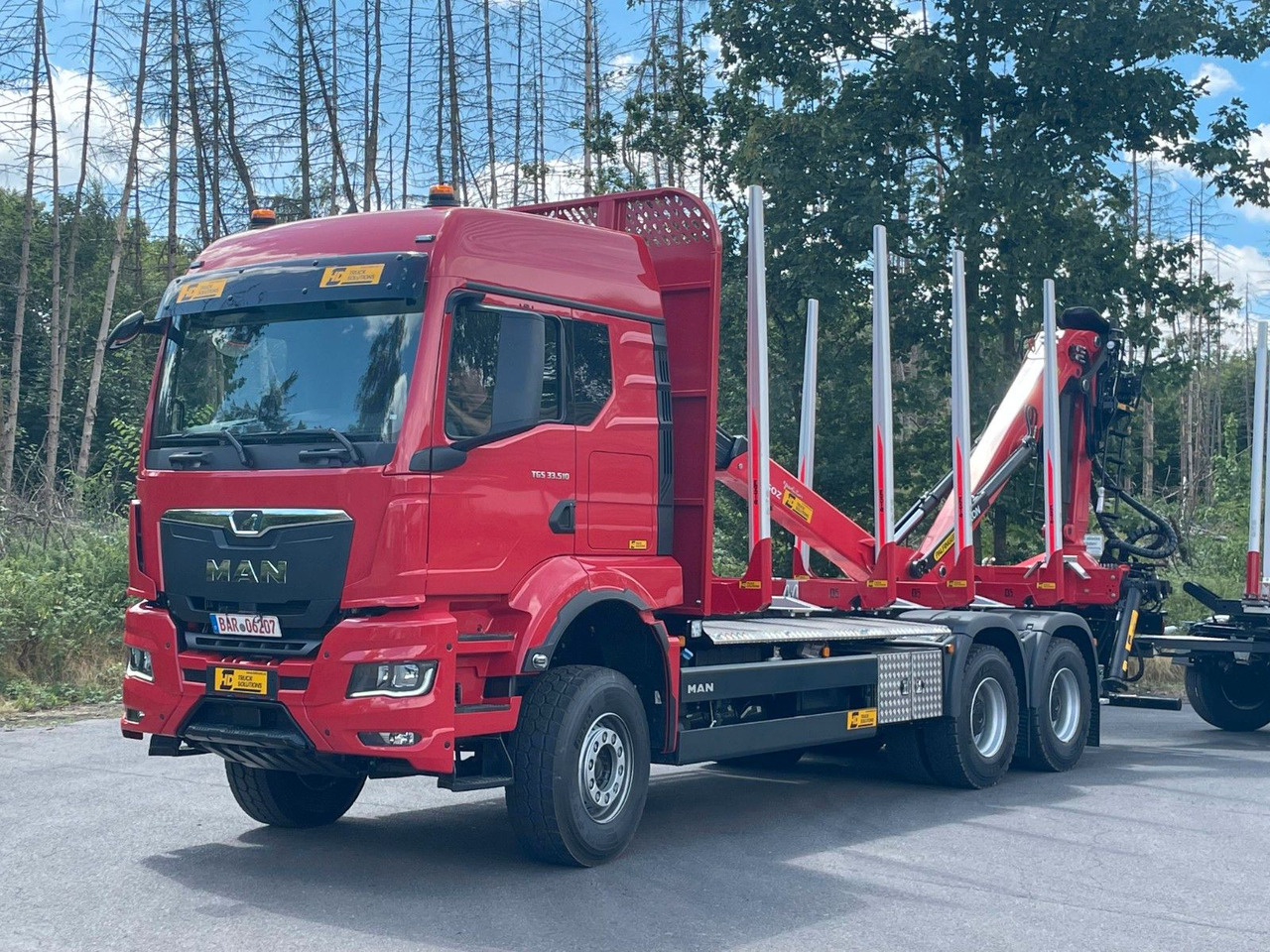 MAN TGS 33.510 6X4 BL Euro6e EPSILON 170Z - 목재 트럭, 크레인 트럭 : 사진 2 MAN TGS 33.510 6X4 BL Euro6e EPSILON 170Z - 목재 트럭, 크레인 트럭 : 사진 2