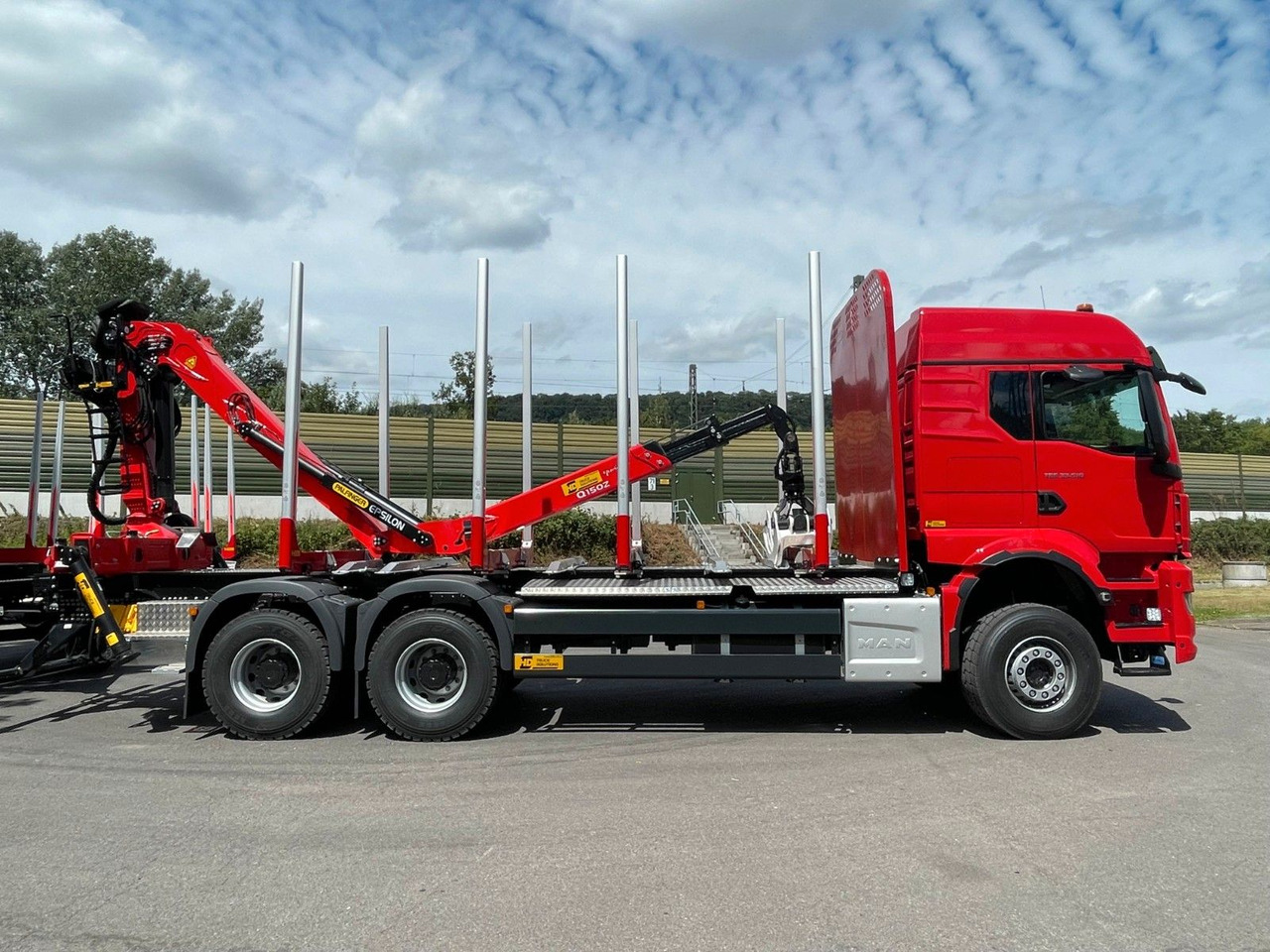 목재 트럭, 크레인 트럭 MAN TGS 33.510 6X4 BL Euro6e  EPSILON 170Z : 사진 10