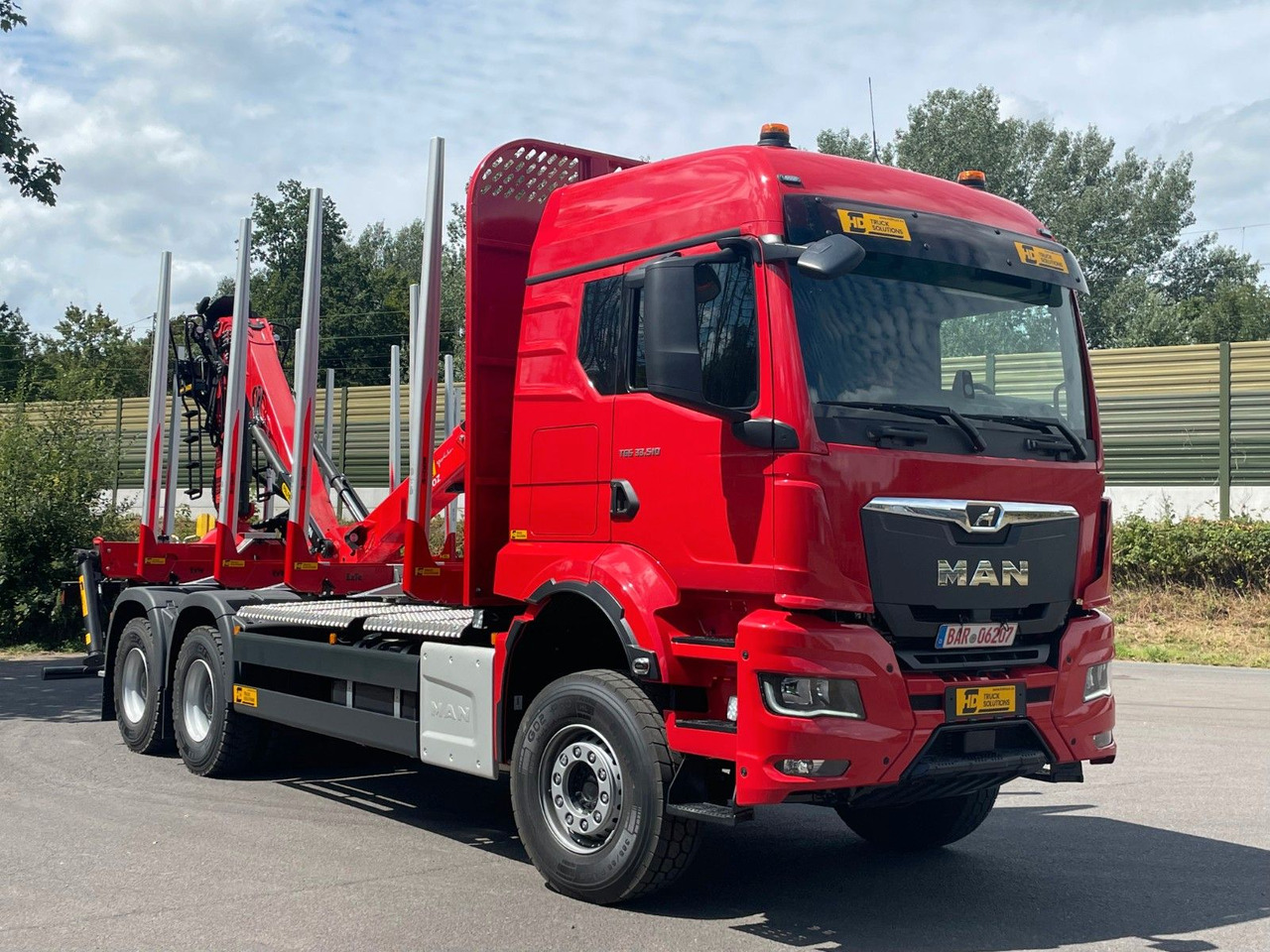 MAN TGS 33.510 6X4 BL Euro6e EPSILON 170Z - 목재 트럭, 크레인 트럭 : 사진 1 MAN TGS 33.510 6X4 BL Euro6e EPSILON 170Z - 목재 트럭, 크레인 트럭 : 사진 1
