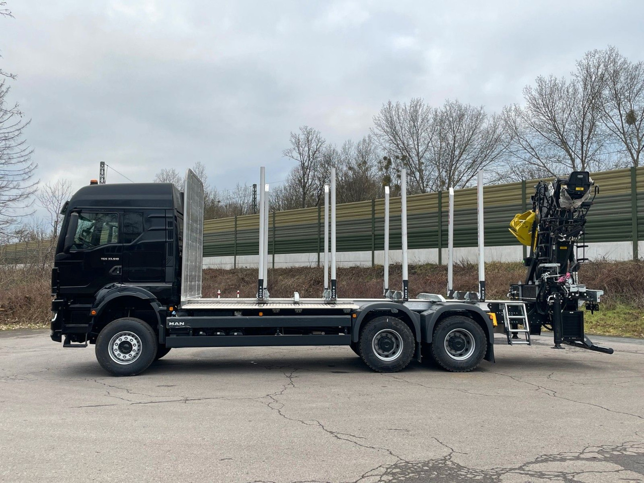 MAN TGS 33.510 6X4 BL Euro6e LogLift 165Z - 목재 트럭, 크레인 트럭 : 사진 4 MAN TGS 33.510 6X4 BL Euro6e LogLift 165Z - 목재 트럭, 크레인 트럭 : 사진 4