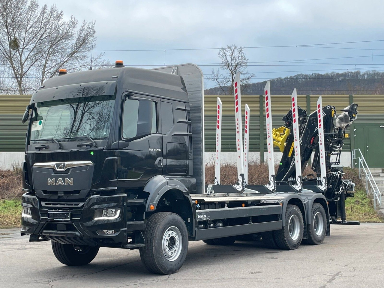 MAN TGS 33.510 6X4 BL Euro6e LogLift 165Z - 목재 트럭, 크레인 트럭 : 사진 2 MAN TGS 33.510 6X4 BL Euro6e LogLift 165Z - 목재 트럭, 크레인 트럭 : 사진 2