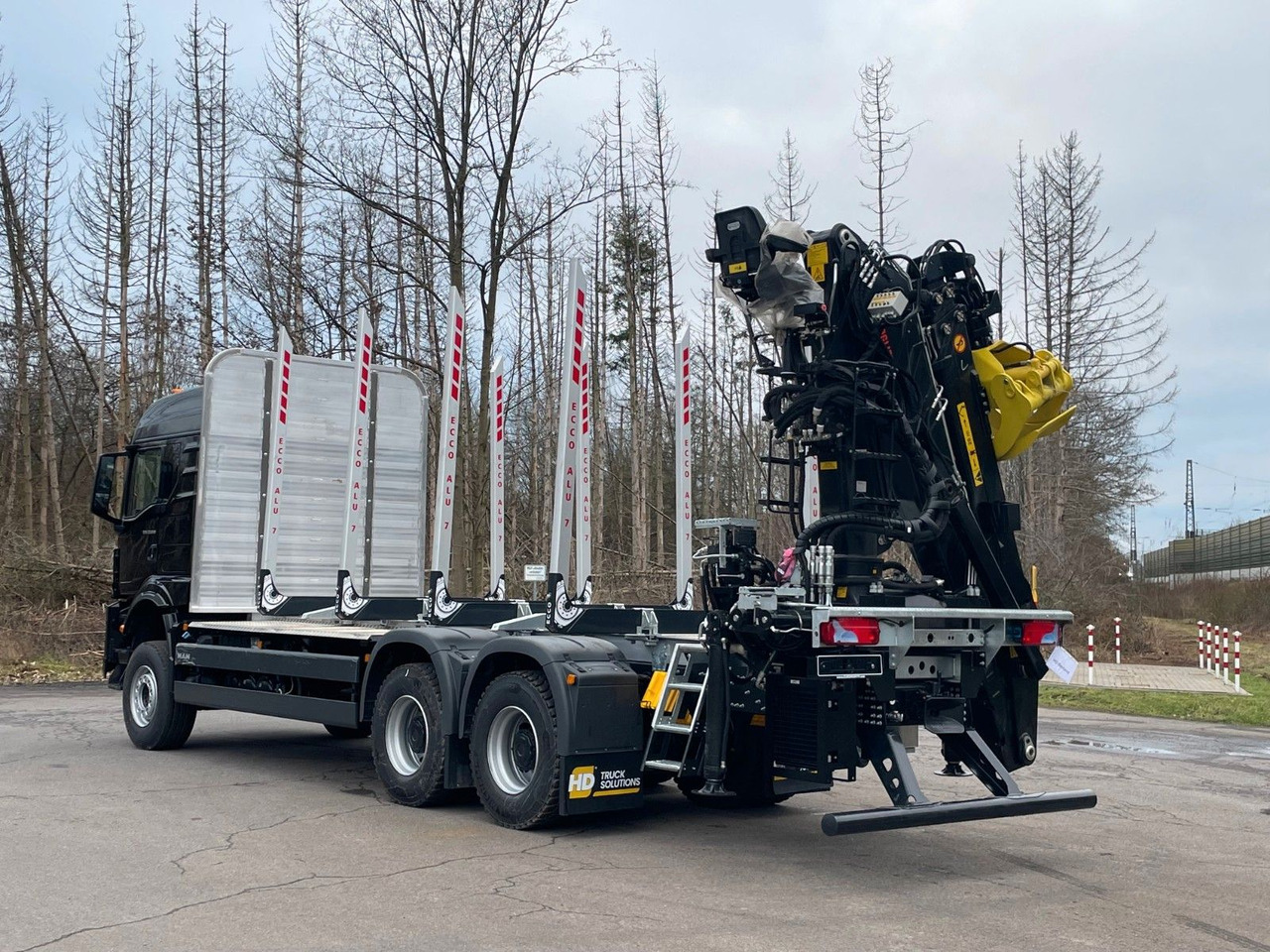 MAN TGS 33.510 6X4 BL Euro6e LogLift 165Z - 목재 트럭, 크레인 트럭 : 사진 5 MAN TGS 33.510 6X4 BL Euro6e LogLift 165Z - 목재 트럭, 크레인 트럭 : 사진 5