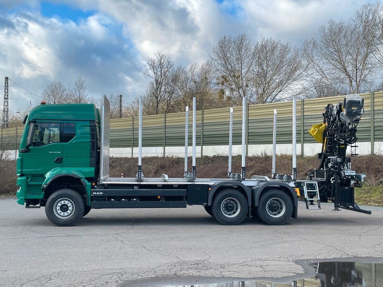 MAN TGS 33.510 6X4 BL Euro6e LogLift 165Z - 목재 트럭, 크레인 트럭 : 사진 4 MAN TGS 33.510 6X4 BL Euro6e LogLift 165Z - 목재 트럭, 크레인 트럭 : 사진 4