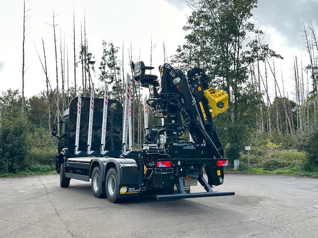 MAN TGS 33.520 6X6 Euro6e LogLift 165 Z - 목재 트럭, 크레인 트럭 : 사진 4 MAN TGS 33.520 6X6 Euro6e LogLift 165 Z - 목재 트럭, 크레인 트럭 : 사진 4