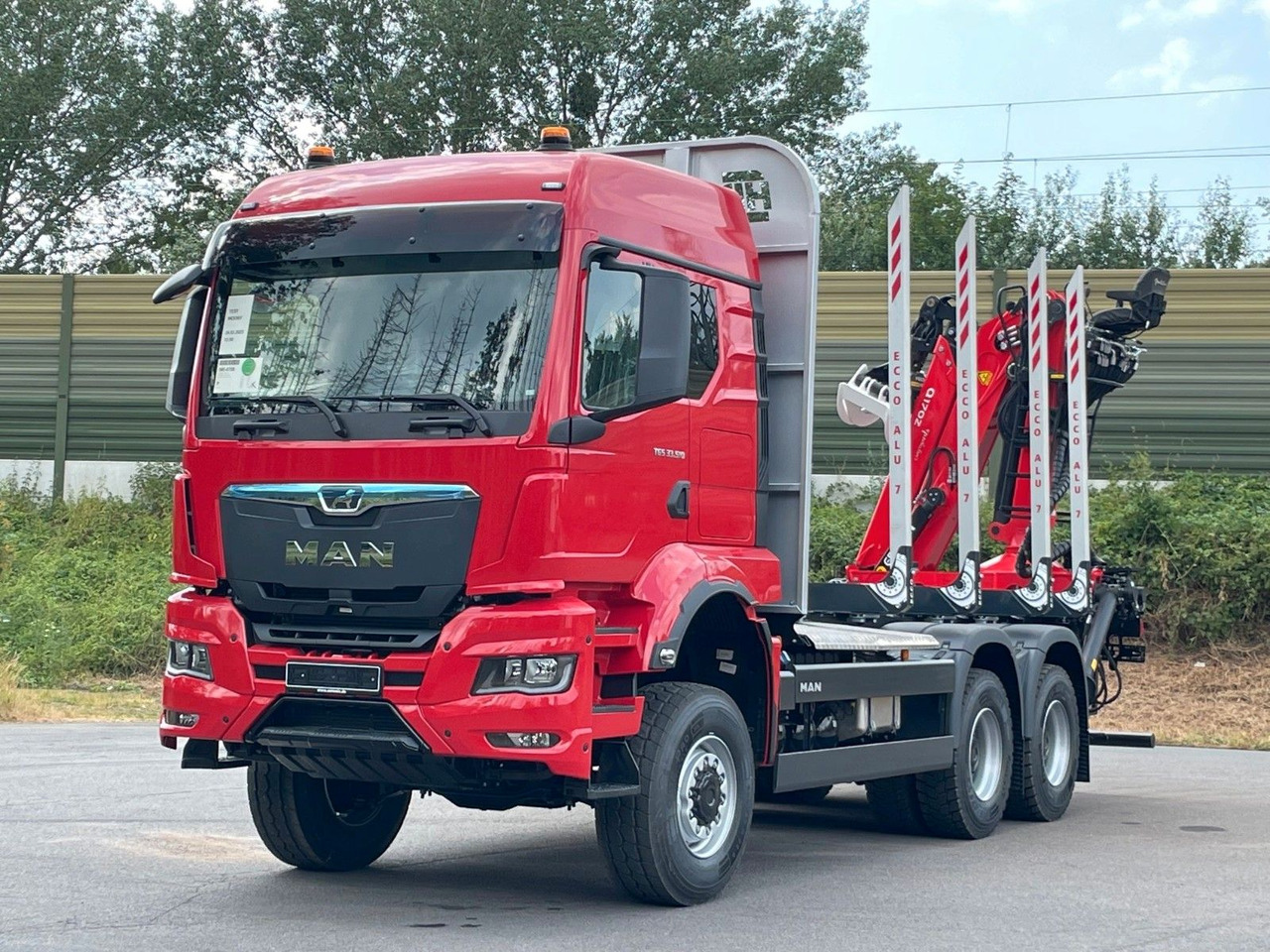 MAN TGS 33.520 6X6 Euro6e Radstand 3900mm EPSILON - 목재 트럭, 크레인 트럭 : 사진 3 MAN TGS 33.520 6X6 Euro6e Radstand 3900mm EPSILON - 목재 트럭, 크레인 트럭 : 사진 3
