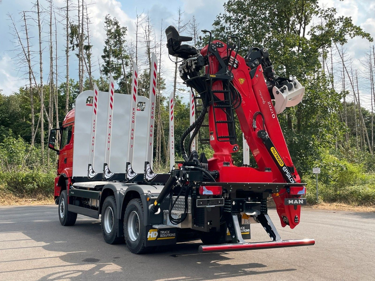 MAN TGS 33.520 6X6 Euro6e Radstand 3900mm EPSILON - 목재 트럭, 크레인 트럭 : 사진 5 MAN TGS 33.520 6X6 Euro6e Radstand 3900mm EPSILON - 목재 트럭, 크레인 트럭 : 사진 5