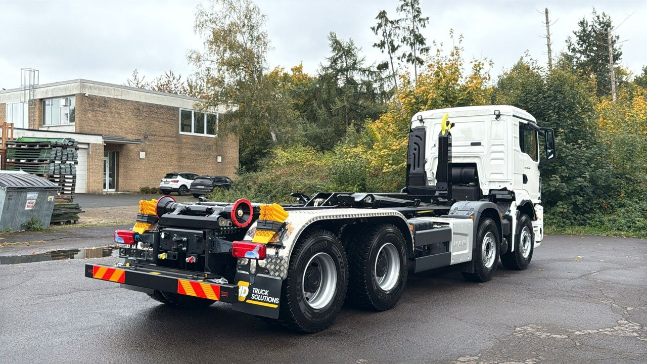 MAN TGS 35.480 8x4 Euro6e Hiab MultLift Abrollkipper - 후크 리프트 트럭, 크레인 트럭 : 사진 5 MAN TGS 35.480 8x4 Euro6e Hiab MultLift Abrollkipper - 후크 리프트 트럭, 크레인 트럭 : 사진 5