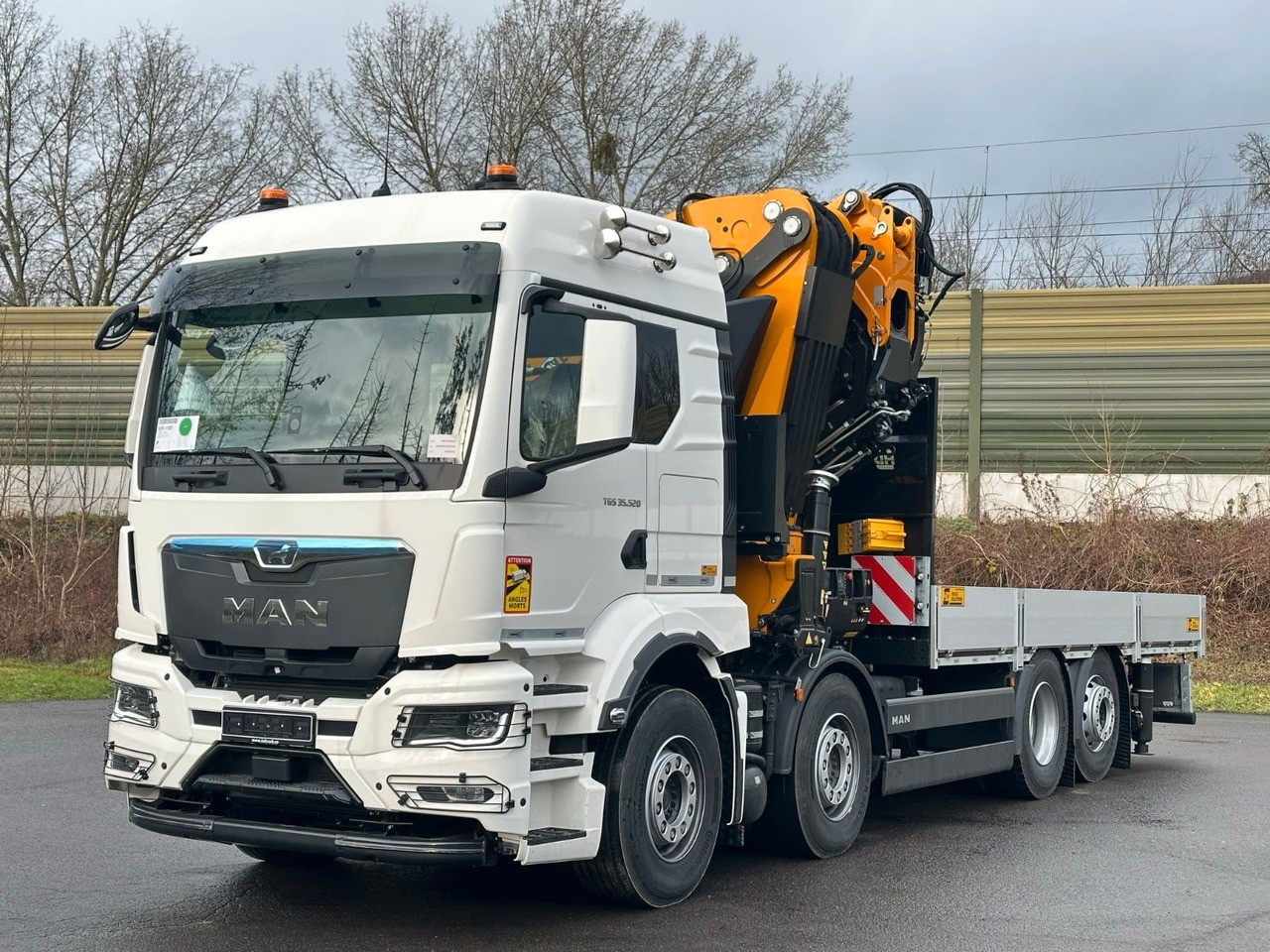 MAN TGS 35.520 8X2 Hiab EFFER 955-8s +Jib 6s - 크레인 트럭 : 사진 2 MAN TGS 35.520 8X2 Hiab EFFER 955-8s +Jib 6s - 크레인 트럭 : 사진 2
