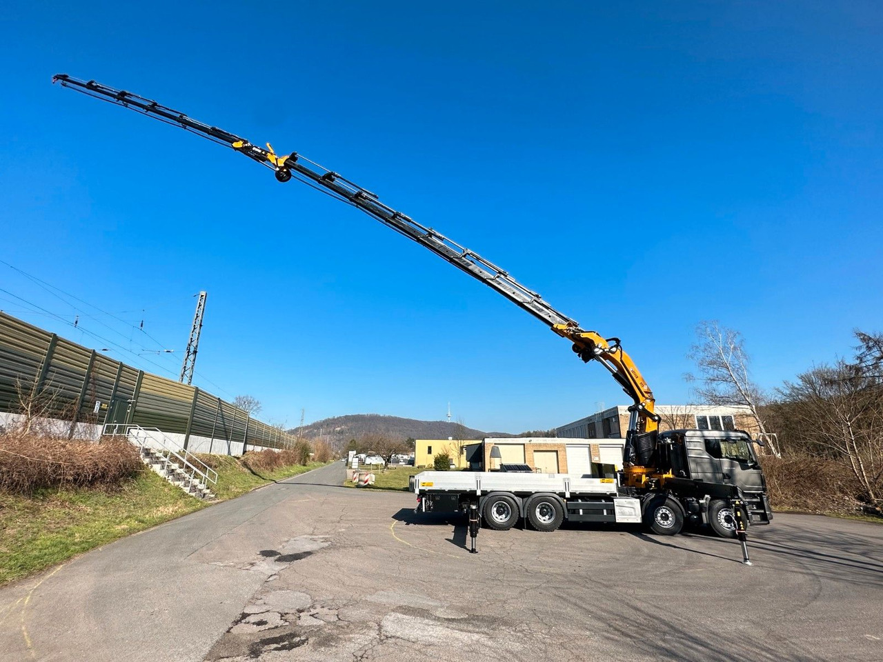 MAN TGS 35.520 8X4 TG 3 EFFER 955-8s +Jib 6sAUTOKRAN - 크레인 트럭 : 사진 5 MAN TGS 35.520 8X4 TG 3 EFFER 955-8s +Jib 6sAUTOKRAN - 크레인 트럭 : 사진 5