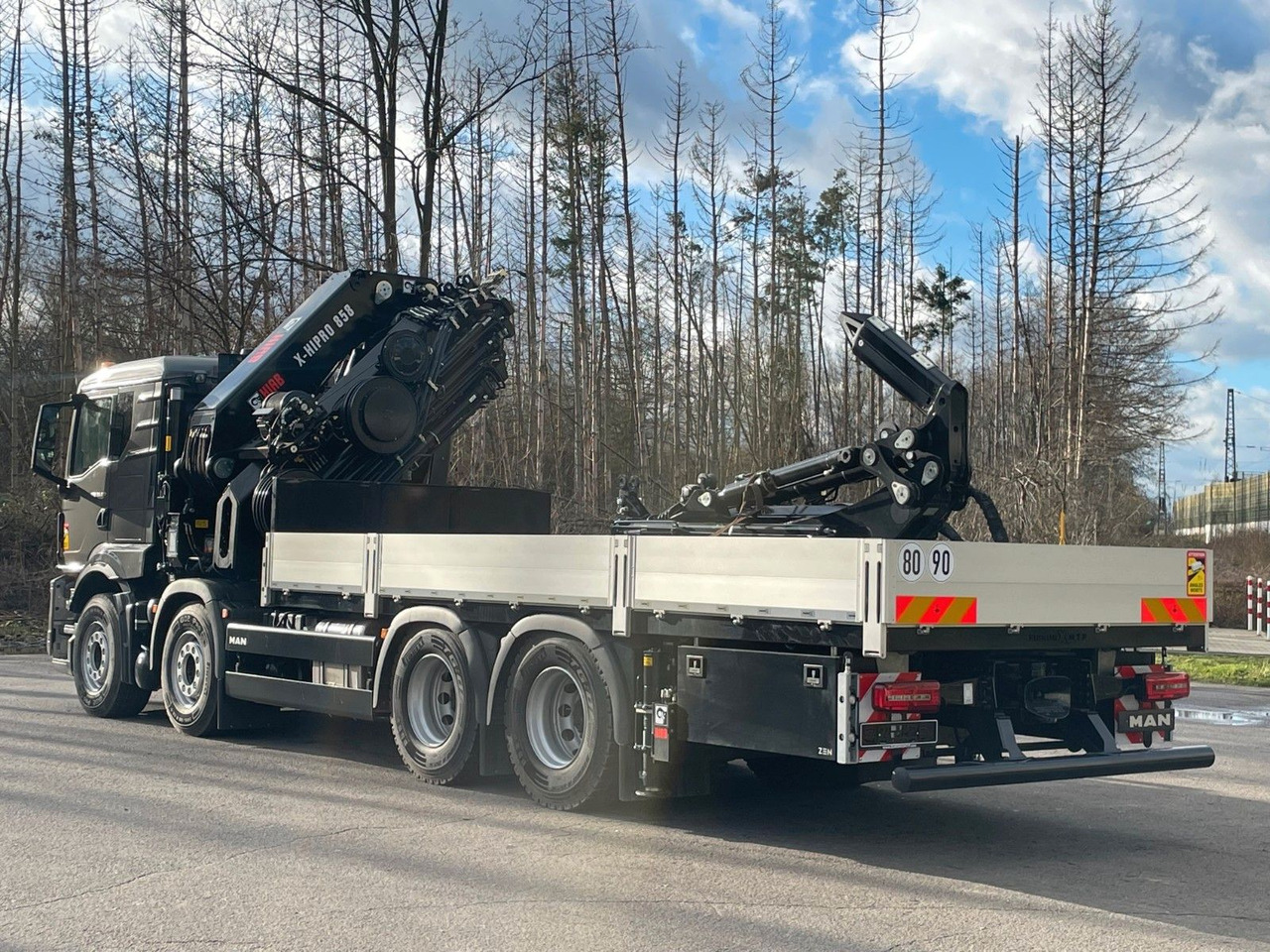 MAN TGS 35.520 8x4 BL HIAB X-HIPRO 658 EP-6 - 크레인 트럭 : 사진 4 MAN TGS 35.520 8x4 BL HIAB X-HIPRO 658 EP-6 - 크레인 트럭 : 사진 4