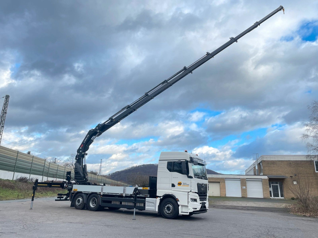 MAN TGX 26.520 TG3 Retarder / 6X2 Hiab 548 E 8 - 크레인 트럭 : 사진 1 MAN TGX 26.520 TG3 Retarder / 6X2 Hiab 548 E 8 - 크레인 트럭 : 사진 1