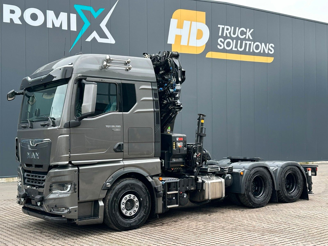 MAN TGX 26.580 6x4 Kran Hiab 302-6 + Jib-4 - 크레인 트럭 : 사진 4 MAN TGX 26.580 6x4 Kran Hiab 302-6 + Jib-4 - 크레인 트럭 : 사진 4