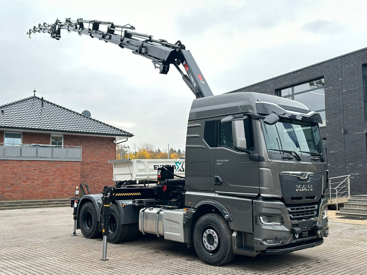 MAN TGX 26.580 6x4 Kran Hiab 302-6 + Jib-4 - 크레인 트럭 : 사진 5 MAN TGX 26.580 6x4 Kran Hiab 302-6 + Jib-4 - 크레인 트럭 : 사진 5