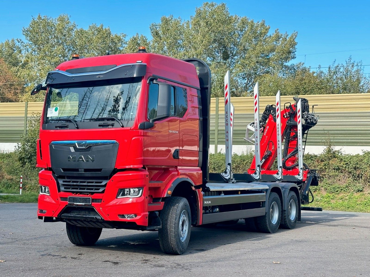 MAN TGX 33.510 6X4 BL Euro6e EPSILON 150 Z - 목재 트럭, 크레인 트럭 : 사진 2 MAN TGX 33.510 6X4 BL Euro6e EPSILON 150 Z - 목재 트럭, 크레인 트럭 : 사진 2
