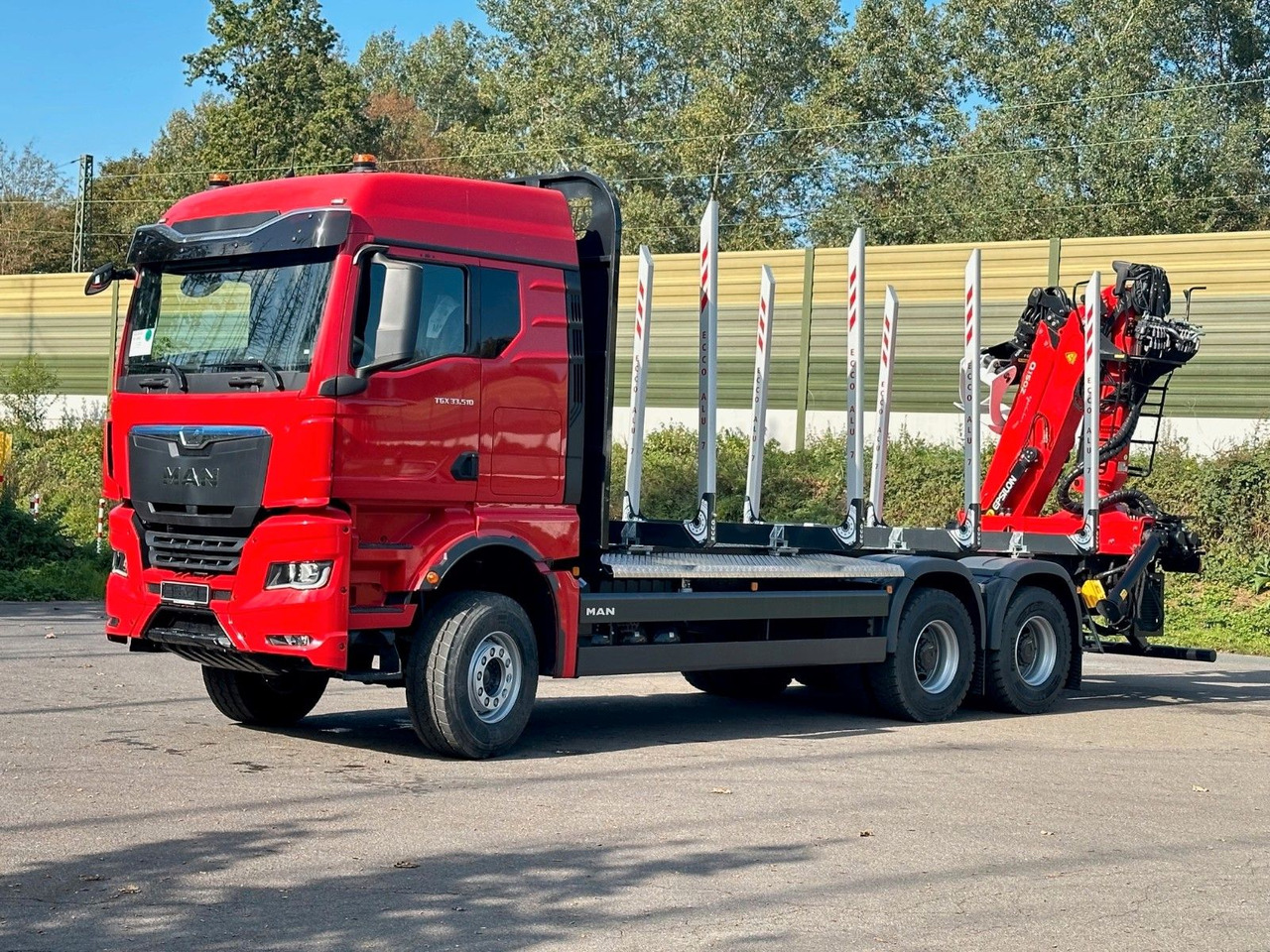 MAN TGX 33.510 6X4 BL Euro6e EPSILON 150 Z - 목재 트럭, 크레인 트럭 : 사진 3 MAN TGX 33.510 6X4 BL Euro6e EPSILON 150 Z - 목재 트럭, 크레인 트럭 : 사진 3