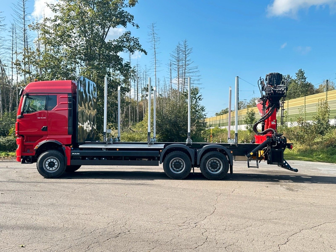 MAN TGX 33.510 6X4 BL Euro6e EPSILON 150 Z - 목재 트럭, 크레인 트럭 : 사진 5 MAN TGX 33.510 6X4 BL Euro6e EPSILON 150 Z - 목재 트럭, 크레인 트럭 : 사진 5